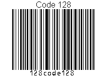 Code 128 barcode